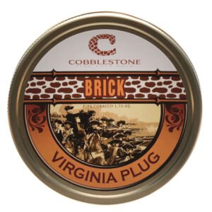 Cobblestone Brick Virginia Plug 1.75oz Pipe Tobacco