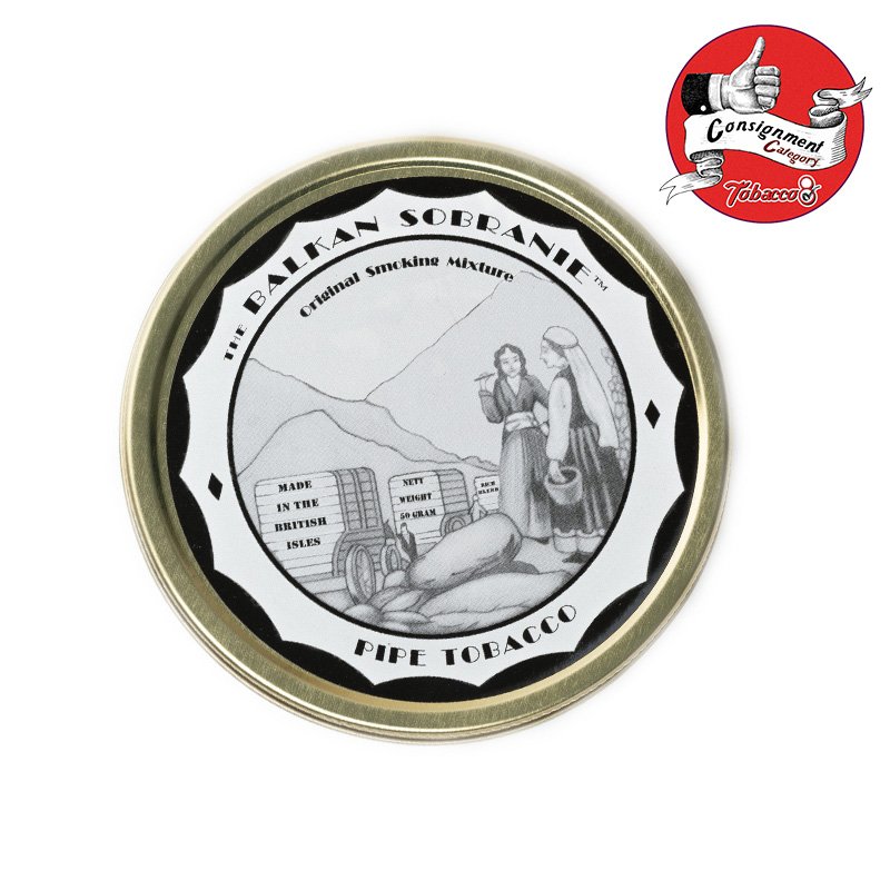 Consignment Tins: Balkan Sobranie 50g Pipe Tobacco
